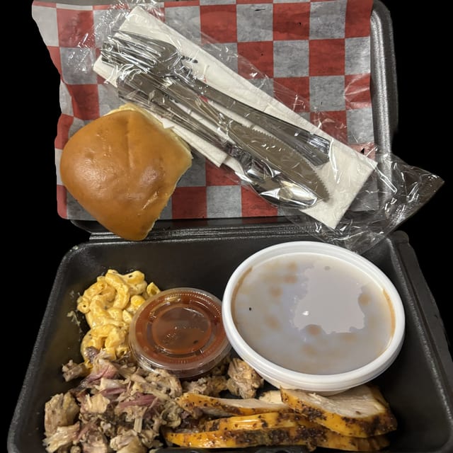 2 Meat Pork & Chicken Boxed Meal $15.17 Each..