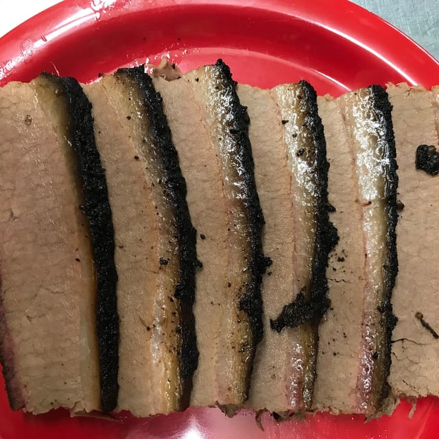 Beef Brisket Plate.