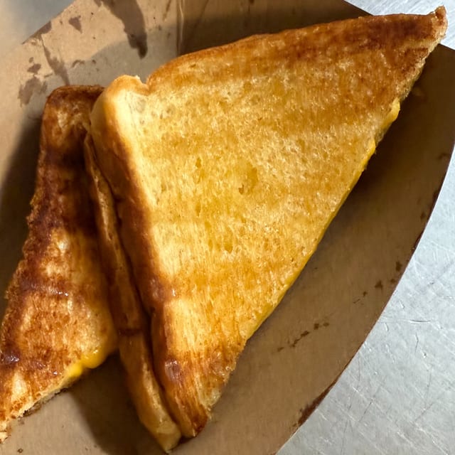 Grilled Cheese Sandwich.