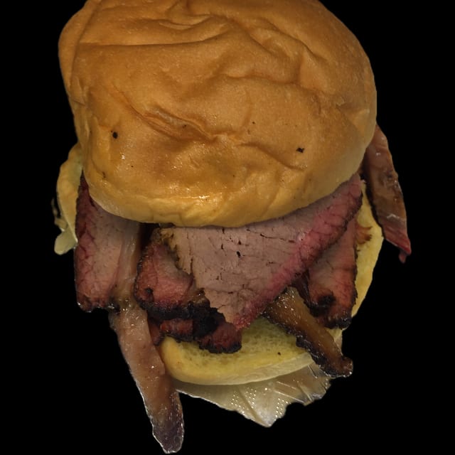 Brisket Sandwich.